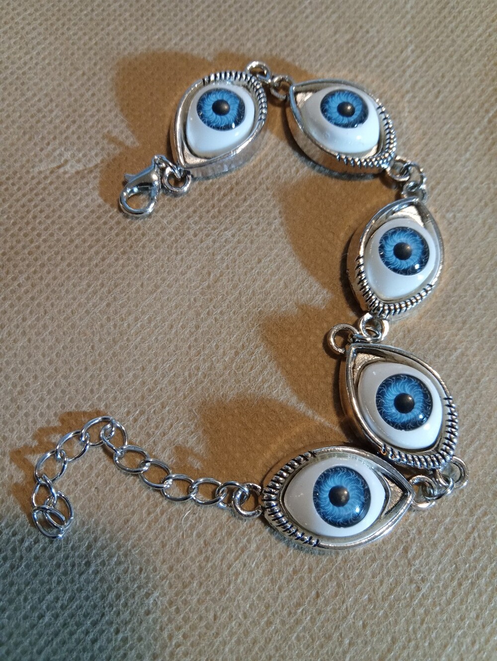 Blue Evil Eye Bracelet